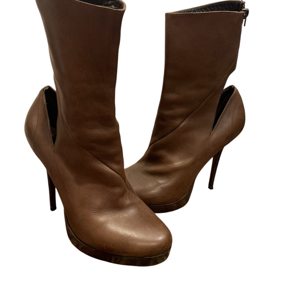 Haider Ackermann Brown Heeled Boots